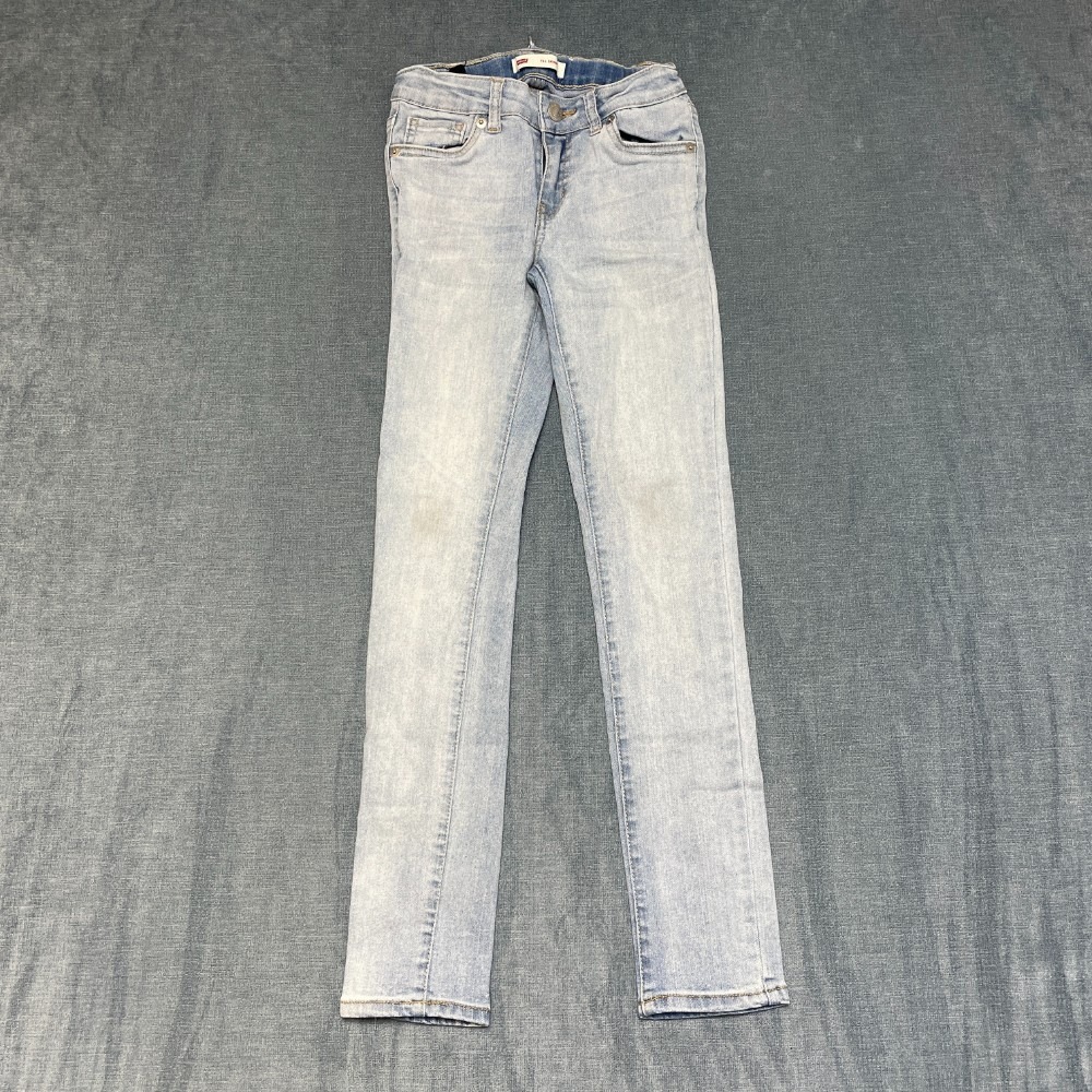 Levi's 711 Skinny Jeans Womens 10 Blue Denim Light Wash 5-Pockets Slim Fit